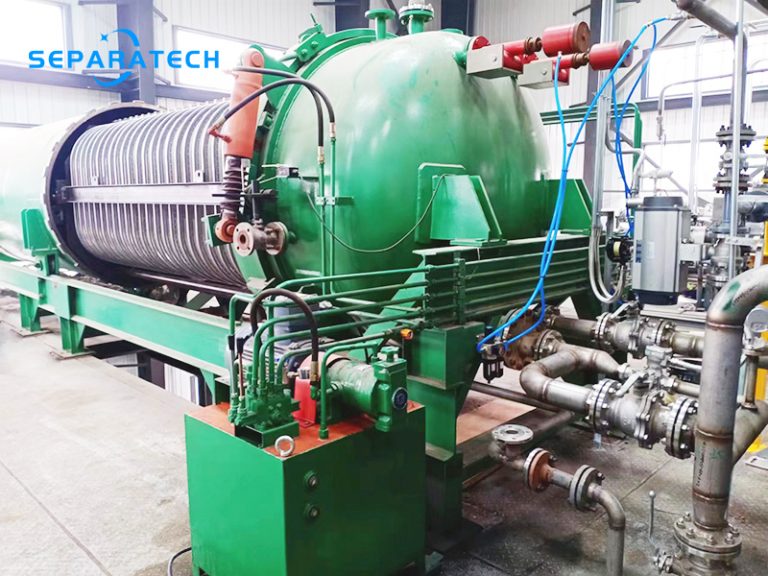 Molten Sulphur Filter - SEPARATECH Molten Sulphur Filter