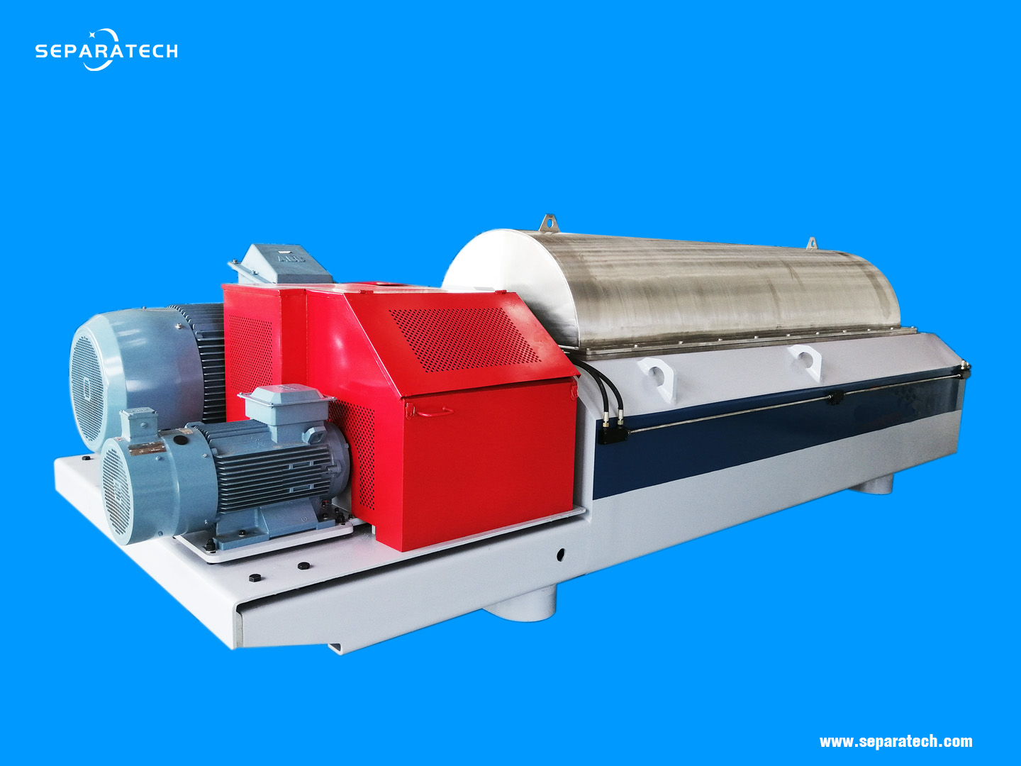 3-phase Decanter Centrifuge for Fish Oil - SEPARATECH 3-phase Decanter Centrifuge for Fish Oil