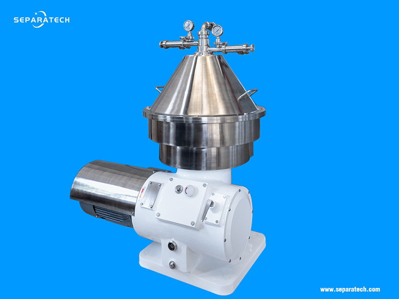 Milk cream separator machine for milk skimming - SEPARATECH Milk cream separator machine for milk skimming